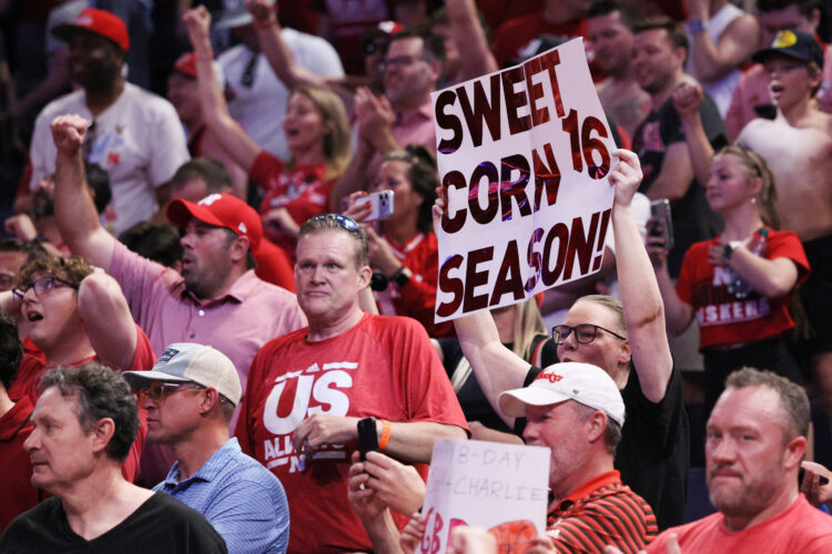 Big Red bandwagon cranks up RVs for Nebraska's Sweet 16 showdown in Houston